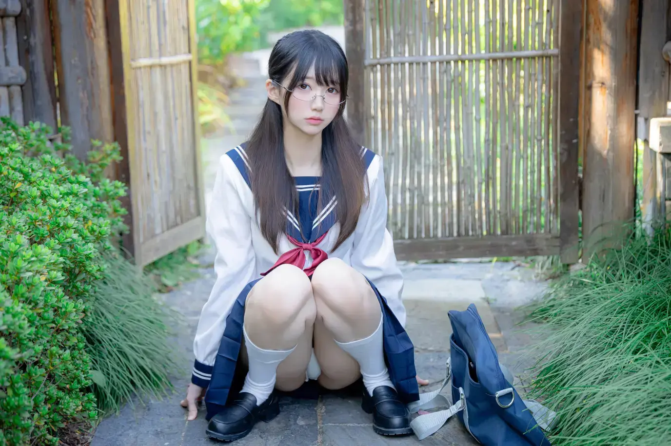 雫しずく – 真面目な委員長 - 图3