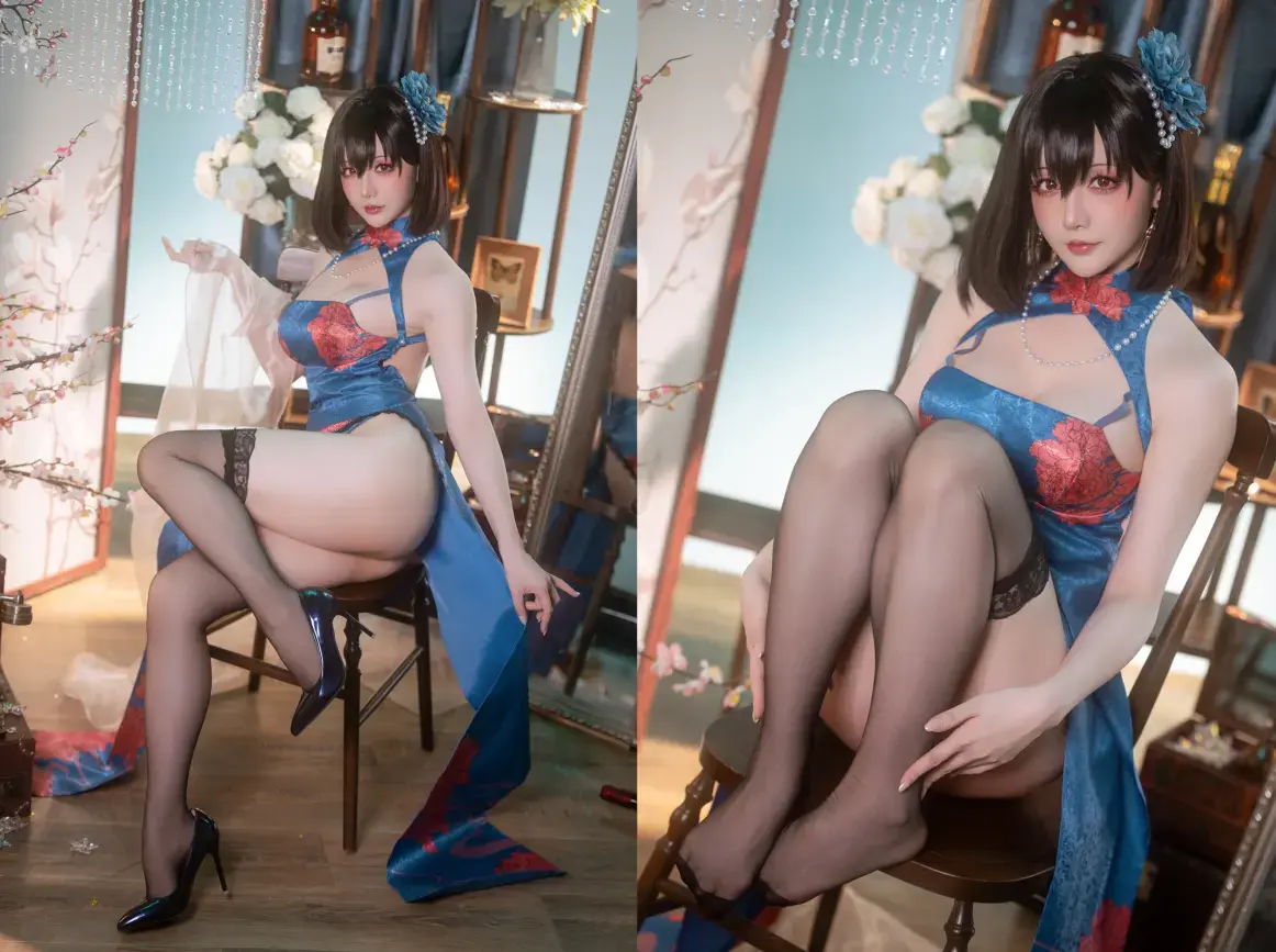 星之迟迟 – 2025年5月计划E 碧蓝航线 建武旗袍 [65P1V-490MB]