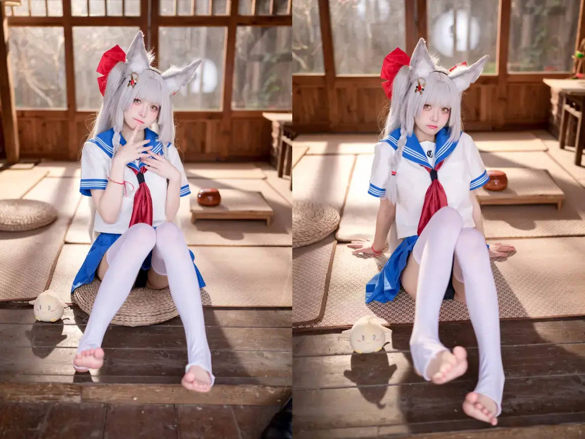 九柒喵 – 碧蓝航线 朝凪JK [37P-187MB]