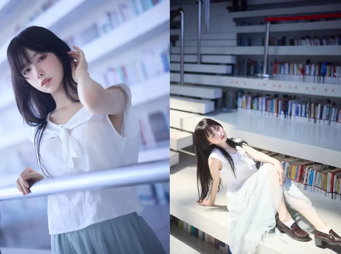 Shika小鹿鹿 – 图书馆