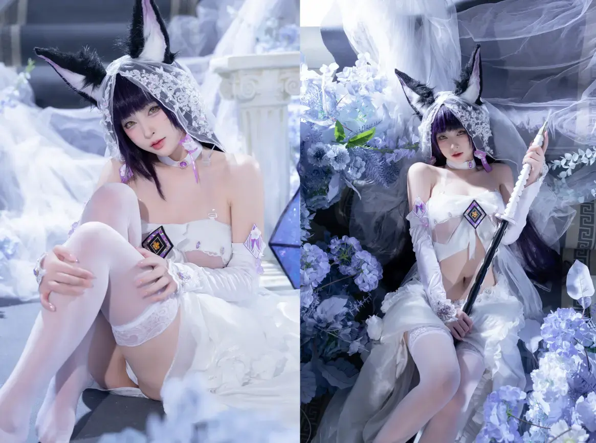 清水由乃 – 碧蓝航线 武藏紫藤花 [51P1V-638MB]