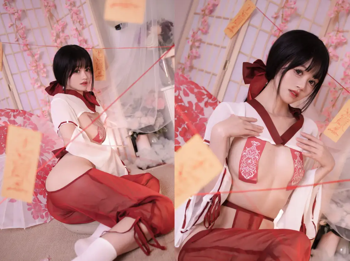 星黛鹿鹿 – 祈福巫女 [56P-723MB]