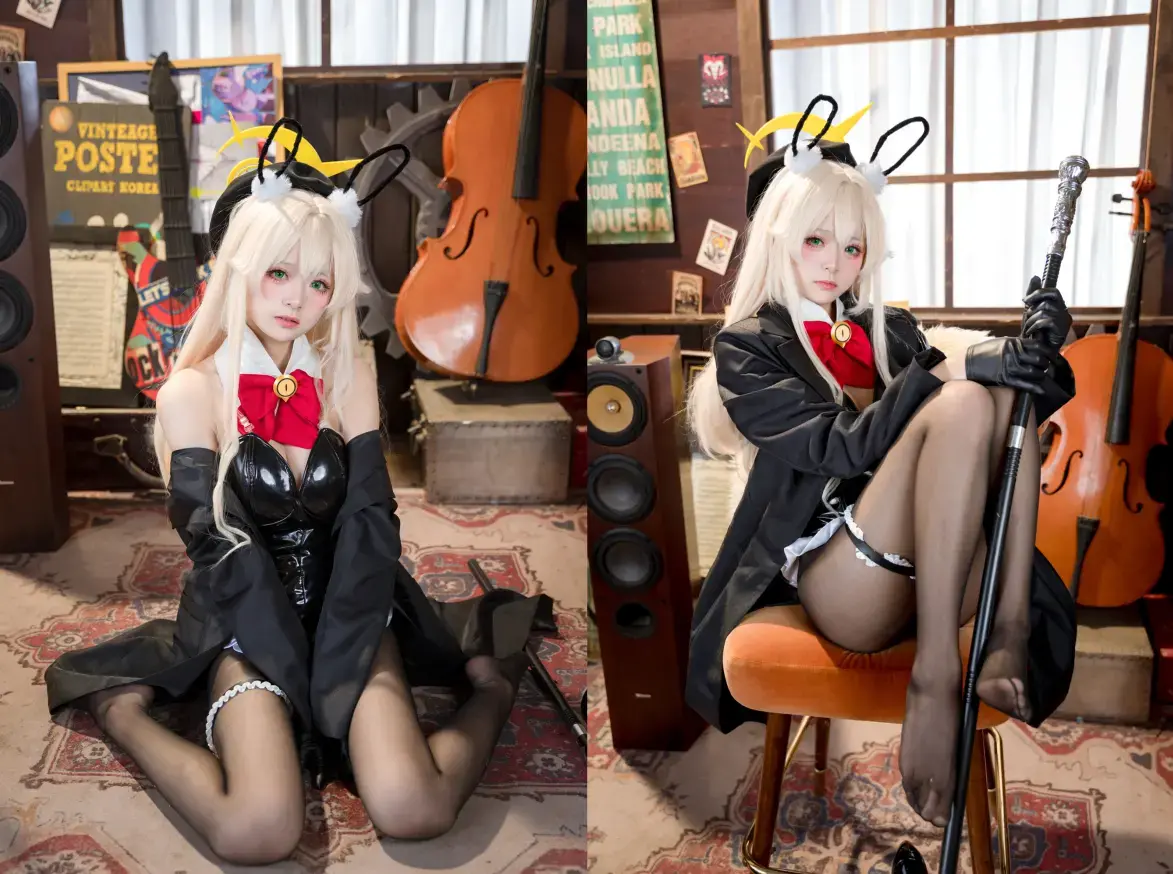 九柒喵 – 蔚蓝档案 笑面教授兔女郎 [36P-270MB]