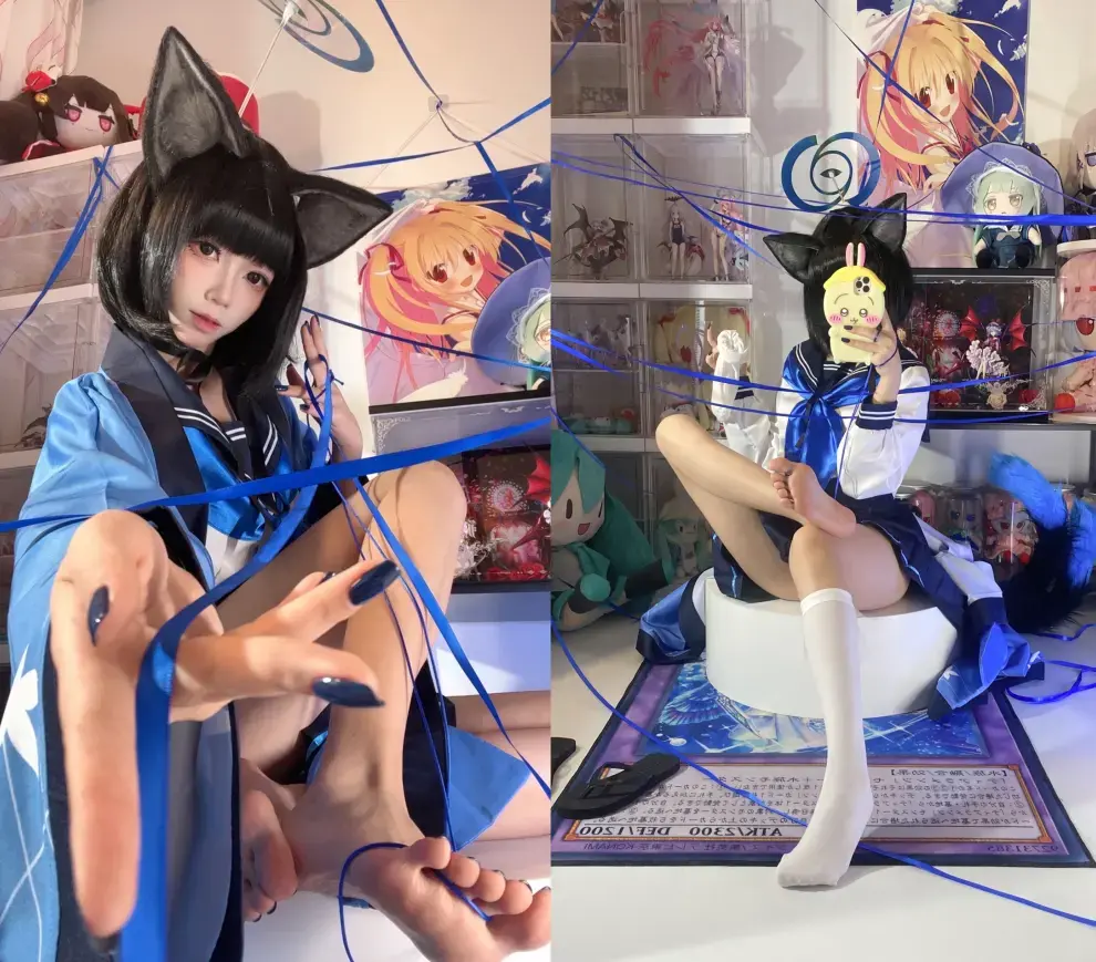 白栎Shirly – 蔚蓝档案 桐生桔梗 [65P7V-840MB]