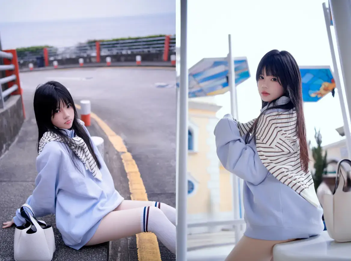 桜桃喵 – 蓝 [20P-356MB]